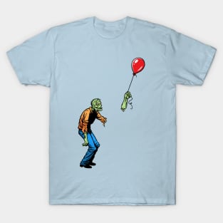 Sad Zombie and Balloon T-Shirt